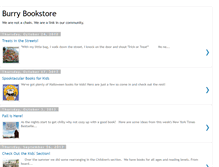 Tablet Screenshot of burrybookstore.blogspot.com