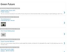 Tablet Screenshot of imaginegreenfuture.blogspot.com