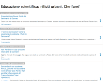 Tablet Screenshot of educazionerifiutiurbani.blogspot.com