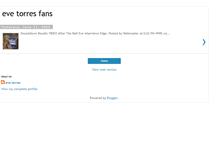 Tablet Screenshot of evetorresfans.blogspot.com