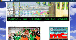 Desktop Screenshot of cidadeaecarvalho.blogspot.com