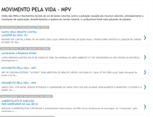 Tablet Screenshot of movimento-pela-vida.blogspot.com