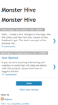 Mobile Screenshot of monsterhive.blogspot.com