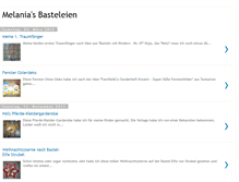 Tablet Screenshot of melania-melanie.blogspot.com