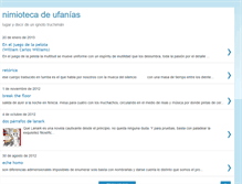 Tablet Screenshot of nimiotecadeufanias.blogspot.com