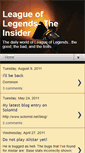 Mobile Screenshot of lolinsider.blogspot.com
