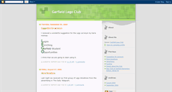 Desktop Screenshot of garfieldlegoclub.blogspot.com