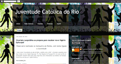 Desktop Screenshot of juventudecatolicario.blogspot.com