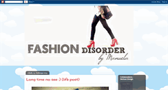 Desktop Screenshot of fashiondisorderbymms.blogspot.com