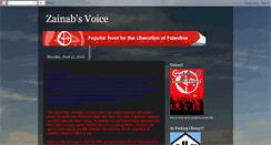 Desktop Screenshot of falistiniyya.blogspot.com