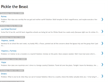 Tablet Screenshot of picklethebeast.blogspot.com