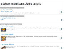 Tablet Screenshot of claudao-bio.blogspot.com