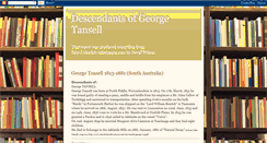 Desktop Screenshot of georgetansell.blogspot.com