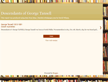 Tablet Screenshot of georgetansell.blogspot.com