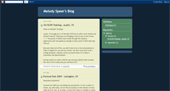 Desktop Screenshot of melodyspeer.blogspot.com