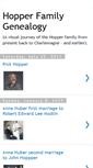 Mobile Screenshot of hopperfamilygenealogy.blogspot.com