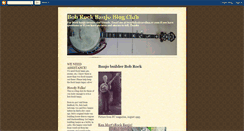 Desktop Screenshot of bobrockbanjo.blogspot.com