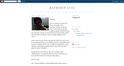 Desktop Screenshot of katherinluizinchennai.blogspot.com