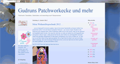 Desktop Screenshot of gudrunspatchworkecke.blogspot.com