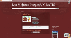 Desktop Screenshot of juegosmyg.blogspot.com