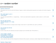 Tablet Screenshot of c-random-number.blogspot.com