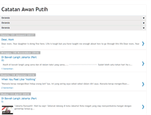 Tablet Screenshot of catatanawanputih.blogspot.com