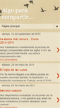 Mobile Screenshot of algoparacompartircontigo.blogspot.com