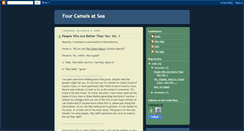 Desktop Screenshot of fourcamelsatsea.blogspot.com