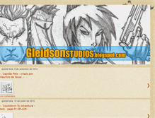 Tablet Screenshot of gleidsonstudios.blogspot.com