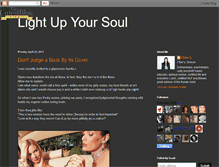 Tablet Screenshot of lightupyoursoul.blogspot.com