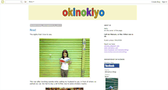 Desktop Screenshot of okinokiyo.blogspot.com