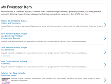 Tablet Screenshot of myfwenster.blogspot.com