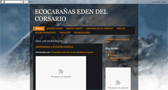 Desktop Screenshot of ecocabanasedendelcorsario.blogspot.com