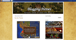 Desktop Screenshot of bloggingheroes3.blogspot.com
