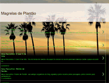 Tablet Screenshot of magrelasdeplantao.blogspot.com