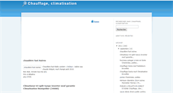 Desktop Screenshot of chauffageclimatisation-24.blogspot.com
