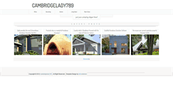 Desktop Screenshot of cambridgelady789.blogspot.com