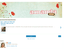 Tablet Screenshot of amandacreates.blogspot.com