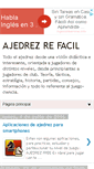 Mobile Screenshot of ajedrezrefacil.blogspot.com
