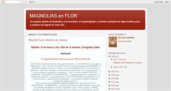 Desktop Screenshot of magnoliasenflor.blogspot.com