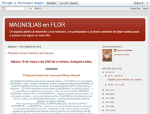 Tablet Screenshot of magnoliasenflor.blogspot.com