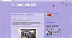 Desktop Screenshot of hollandwithkids.blogspot.com