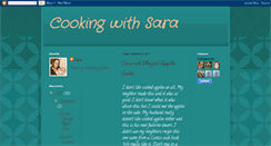 Desktop Screenshot of cookingwithsarasmith.blogspot.com