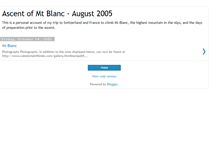 Tablet Screenshot of mountblanc.blogspot.com