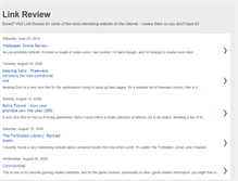 Tablet Screenshot of linkreview.blogspot.com