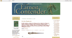Desktop Screenshot of earnestcontender.blogspot.com