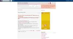 Desktop Screenshot of nontechnamaste.blogspot.com