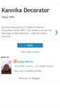 Mobile Screenshot of kannikadecorator.blogspot.com