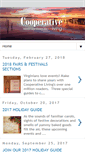 Mobile Screenshot of coopliving.blogspot.com