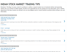 Tablet Screenshot of nse-bsetradingtips.blogspot.com